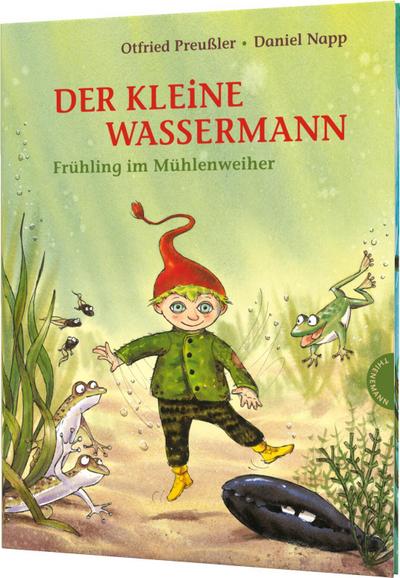 Der kleine Wassermann.  Frühling im Mühlenweiher