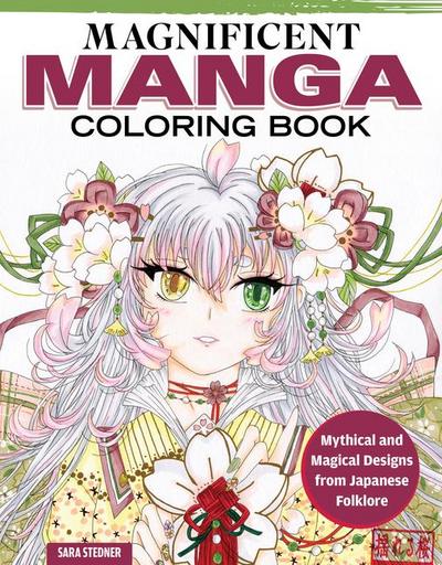 Magnificent Manga Coloring Book