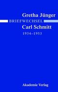 Briefwechsel Gretha Jünger - Carl Schmitt (1934-19