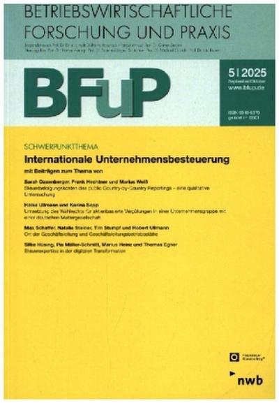 Internationale Unternehmensbesteuerung