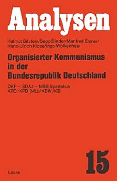 Organisierter Kommunismus in der Bundesrepublik Deutschland
