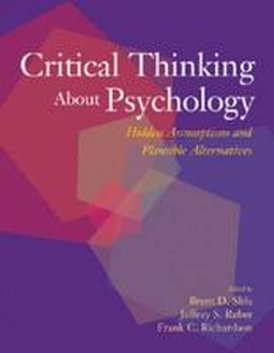 Critical Thinking about Psychology