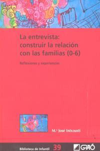 La entrevista : construir la relación con las familias, 0-6