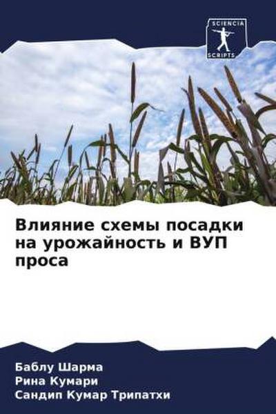 Vliqnie shemy posadki na urozhajnost’ i VUP prosa