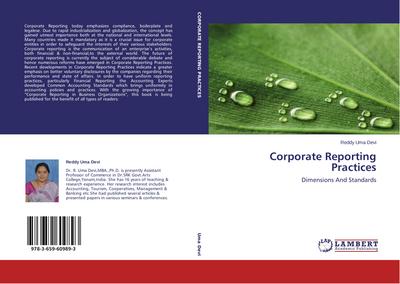 Corporate Reporting Practices