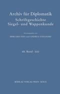 Archiv für Diplomatik, Schriftgeschichte, Siegel- und Wappenkunde