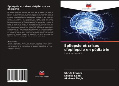 Épilepsie et crises d’épilepsie en pédiatrie