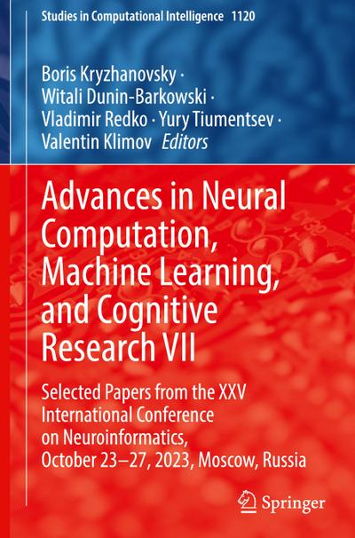 Advances in Neural Computation, Machine Learning, and Cognitive Research VII