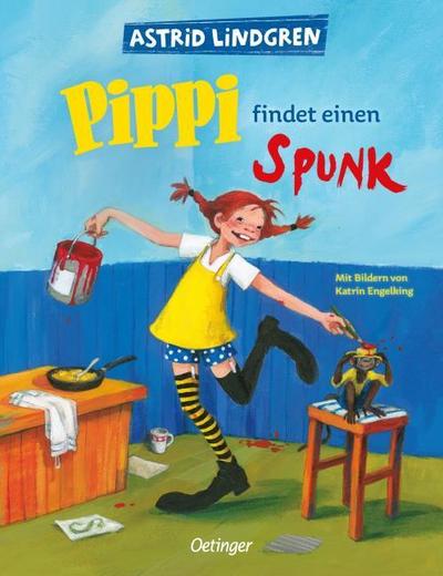 Pippi Langstrumpf findet einen Spunk (Pappe)