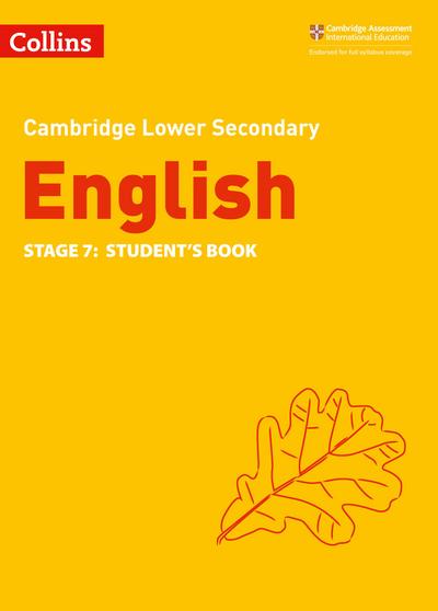 Lower Secondary English Student’s Book: Stage 7