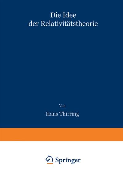 Die Idee der Relativitätstheorie