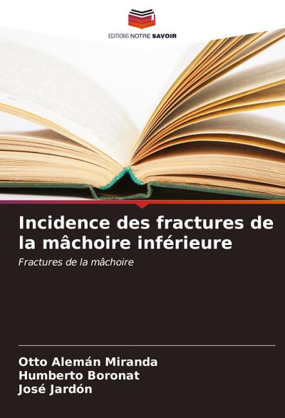 Incidence des fractures de la mâchoire inférieure