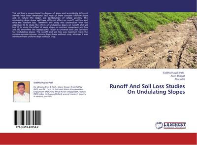Runoff And Soil Loss Studies On Undulating Slopes