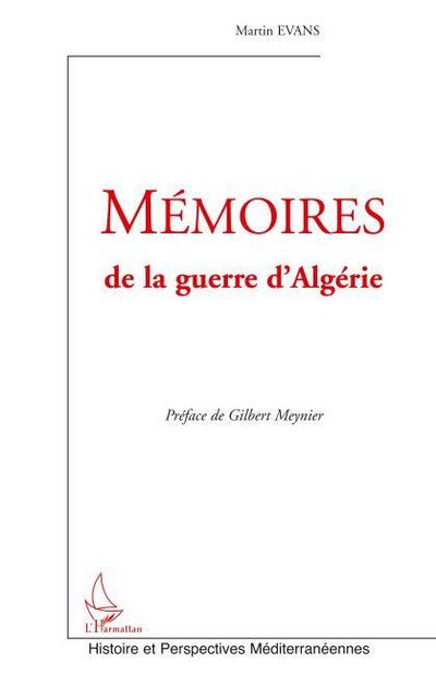 Mémoires de la guerre d’Algérie