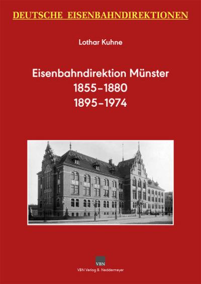 Deutsche Eisenbahndirektionen - Eisenbahndirektion Münster, m. 1 Karte