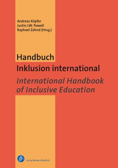 Handbuch Inklusion international / International Handbook of Inclusive Education