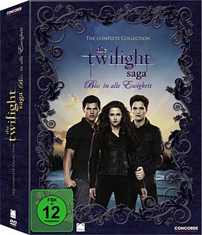 Die Twilight-Saga The Complete Collection, 11 DVDs