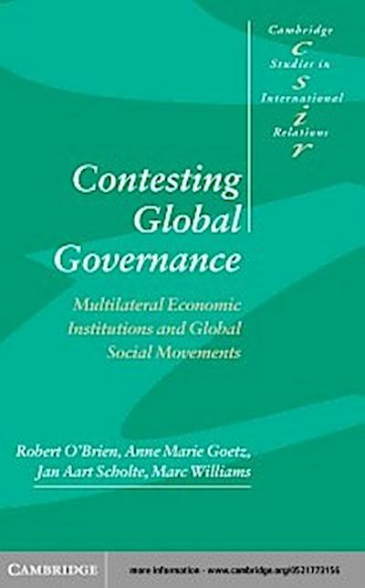 Contesting Global Governance