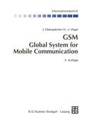 GSM Global System for Mobile Communication