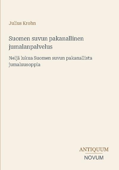 Suomen suvun pakanallinen jumalanpalvelus