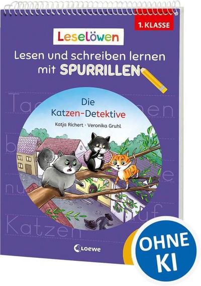Leselöwen - Lesen und schreiben lernen mit Spurrillen - Die