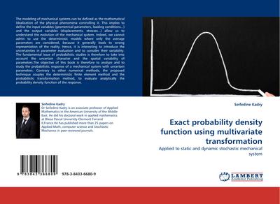 Exact probability density function using multivariate transformation