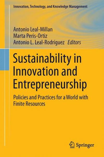 Sustainability in Innovation and Entrepreneurship