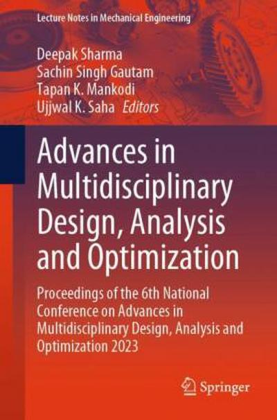 Advances in Multidisciplinary Design, Analysis and Optimization