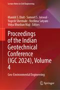 Proceedings of the Indian Geotechnical Conference 
