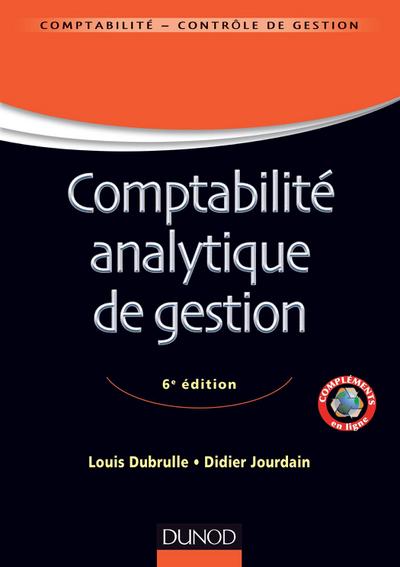 Comptabilité analytique de gestion - 6ème édition