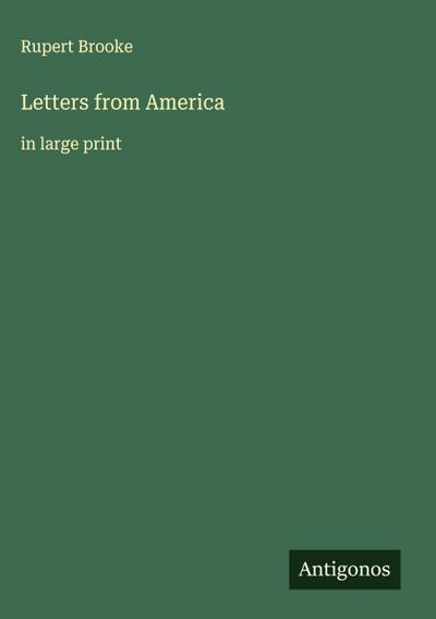 Letters from America