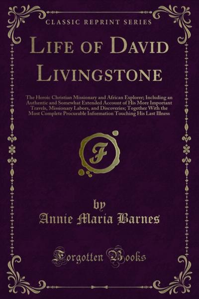 Life of David Livingstone