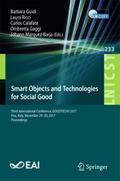 Smart Objects and Technologies for Social Good