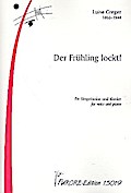 Der Frühling lockt!für Gesang und Klavier