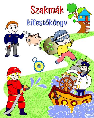 Szakmák kifest¿könyv