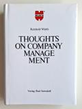 Thoughts on company management