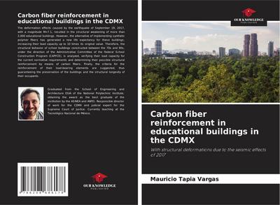 Carbon fiber reinforcement in educational buildings in the CDMX