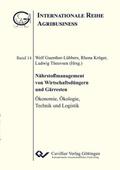 Nährstoffmanagement von Wirtschaftsdüngern und Gärresten