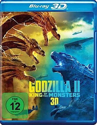 Godzilla II: King of the Monsters 3D, 1 Blu-ray