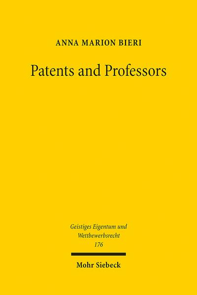 Patents and Professors