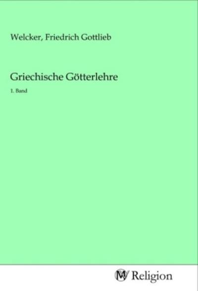 Griechische Götterlehre