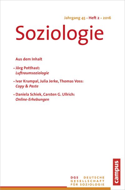 Soziologie Jg. 45 (2016) 2