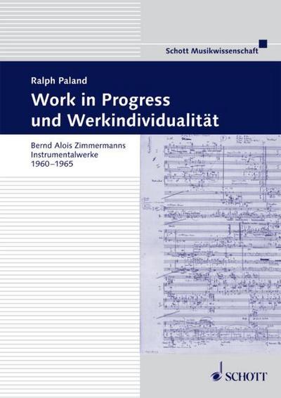 Work in Progress und Werkindividualität