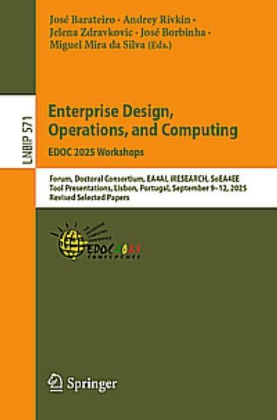 Enterprise Design, Operations, and Computing. EDOC 2025 Workshops