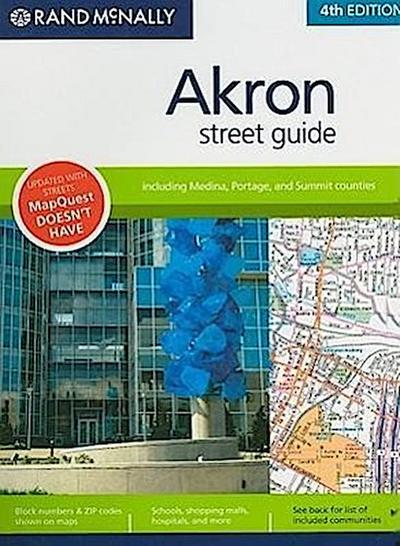 Rand McNally Akron Street Guide