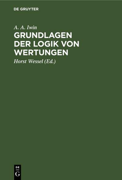 Grundlagen der Logik von Wertungen