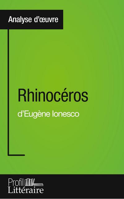 Rhinocéros d’Eugène Ionesco (Analyse approfondie)