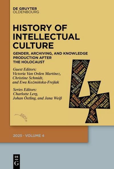 History of Intellectual Culture 4/2025