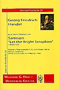 Let the bright Seraphimfür Sopran, Trompete, 2 Violinen