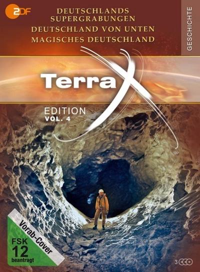 Terra X - Edition - Deutschlands Supergrabungen - Deutschland von unten - Magisches Deutschland. Vol.4, 3 DVD